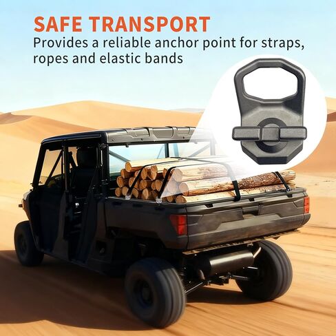 Lock and Ride Max D-Rings Replaces 2889620 2890894 for Polaris Xpedition 2024-2025 (XP, XP5 ADV, ADV5) & Ranger (XD 1500, Crew XD 1500) Accessories-Set of 2pcs in Saudi Arabia