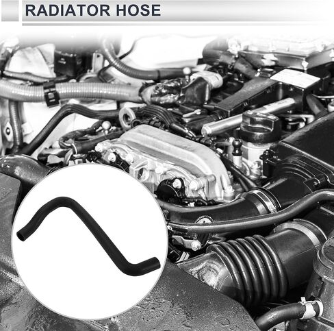 Upper Radiator Hose for Hyundai Sonata 2.4L 2008-2010 Good Sealing Radiator Coolant Hose Pipe No.254143K500 Rubber 1 Pcs in Saudi Arabia