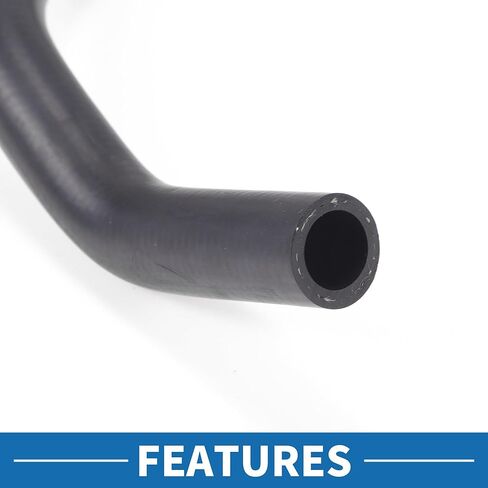 HVAC Heater Hose No.11537547244 Radiator Coolant Water Hose Pipe for BMW X5 3.0L 2007-2010 Rubber Black in Kuwait