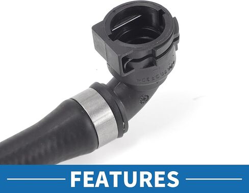 HVAC Heater Hose No.11537547244 Radiator Coolant Water Hose Pipe for BMW X5 3.0L 2007-2010 Rubber Black in Kuwait