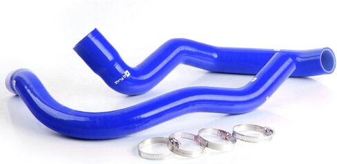 G-PLUS Silicone Radiator Coolant Hose Kit w/Clamps Compatible with Jeep Cherokee XJ 4.0 l6 1991-2001 Blue 2 PCS in Kuwait