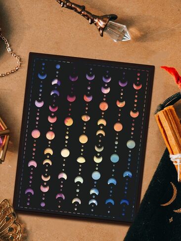 1Pc Moon Stars Background Cut Dies, Carbon Steel Cutting Dies Stencils for DIY Scrapbooking Journal Photo Album Decorative Embossing Paper Card Crafts Supply, 142x110x0.8mm in Kuwait
