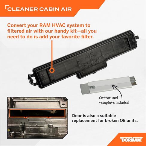 Dorman 259-101 Cabin Air Filter Door Kit Compatible with Select Models in Kuwait