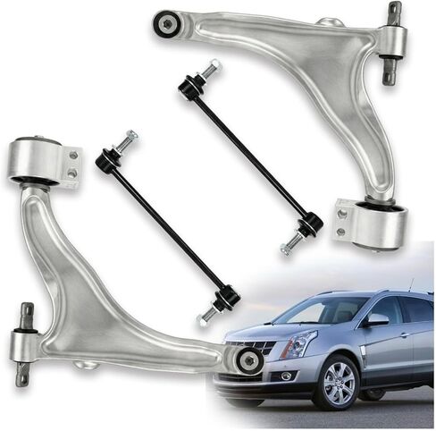 2PCS Front Lower Suspension Control Arms with Ball Joint, Fit for Cadillac SRX 2010, 2011, 2012, 2013, 2014, 2015, 2016, Replaces OE# K622087 K622088 in Kuwait