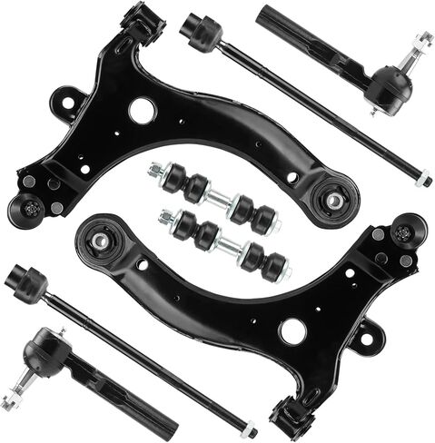 Front Lower Control Arm w/Ball Joints for Chevy Impala 2000-2013, for Buick Allure Lacrosse 05-09, Regal Century 97-05, Monte Carlo 00-07 Sway Bar Links Tie Rods Ends Suspension Kit K80538 K80539 8PCS in Kuwait