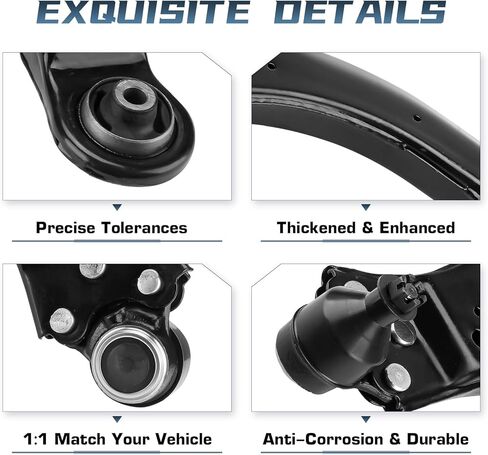 Front Lower Control Arm w/Ball Joints for Chevy Impala 2000-2013, for Buick Allure Lacrosse 05-09, Regal Century 97-05, Monte Carlo 00-07 Sway Bar Links Tie Rods Ends Suspension Kit K80538 K80539 8PCS in Kuwait