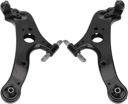Front Lower Control Arms Kit Compatible with Toyota Sienna 2011-2018 - Ball Joints Sway Bars Outer Tie Rods Front End Suspension kit in Kuwait