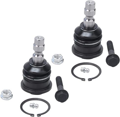 Detroit Axle - 12pc Front Suspension Kit for Ford Ranger Mazda B2300 B2500 B3000 B4000 [Coil Front Spring] 4 Upper & Lower Ball Joints 4 Inner & Outer Tie Rods 2 Sway Bar End Links 2 Boots Replacement in Kuwait