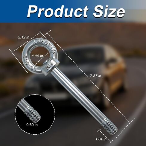 Engine Tow Hook Tractive Front Tow Hook Towing Eye Hook Compatible with BMW 1 3 5 7 Series X1 X3 X5 X6 N20 N46 N52 N54 N55 in Saudi Arabia