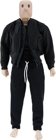 1/12 Action Figure Clothes,Jacket Coat for 6" Action Figure Body,1:12 Scale Miniature Clothes (Army Green Jacket) in Kuwait