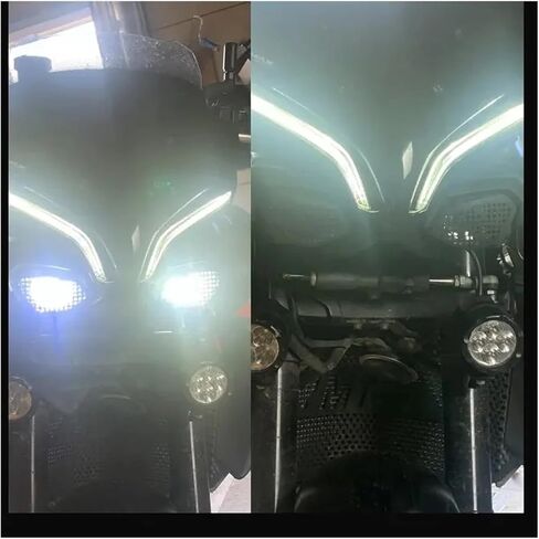 MUSM MT10 Headlight Cover Compatible With MT-10 SP 2022 2023 2024 MT 10 Accessories Moto Fog Turn Light Grill Headlamp Protector Guard in Kuwait