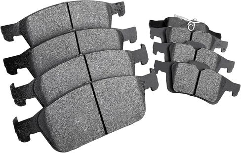 وسادات الفرامل الأمامية الخلفية D1564 D1645 متوافقة مع Ford Escape 2013-2016، متوافقة مع Transit Connect 2015-2022 in Kuwait