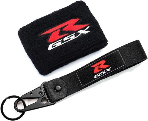 MOWOK For Suzuki GSX-R Gsxr 600 750 1000 1300 1100 GSX-R750 gsx-r600 gsxr1000 Motorcycle Front Brake Fluid Reservoir Cap Protection Sock Keychain in Kuwait