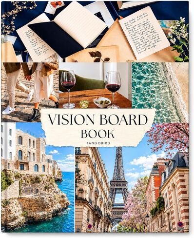 Tangobird Vision Board Book: Clip Art Images & Words in All Categories, for Visualizing Your Goals & Dream Life, Inspirational Pictures for Collage Making & Scrapbooking in Saudi Arabia