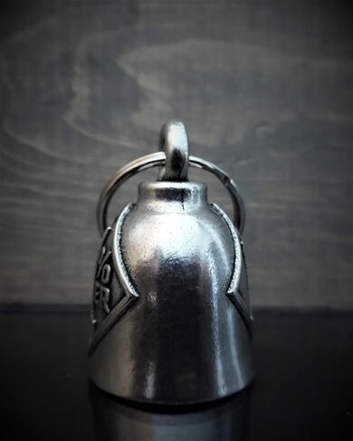 One Percenter Motorcycle Biker Bell Accessory or Key Chain for Luck in Kuwait