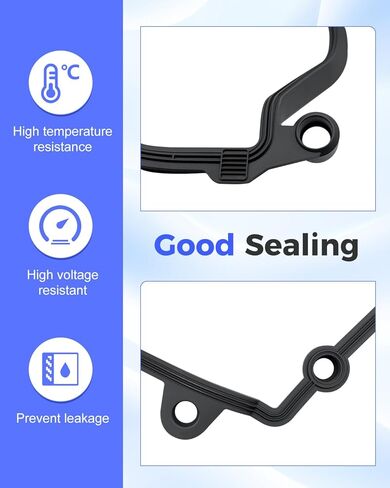 Valve Cover Rocker Gasket Kit Fit for Land Rover LR4/ Discovery 4 5.0L V8, Fit for Range Rover 5.0L V8, Fit for Range Sport 5.0L V8 2010-2016, Replace LR010882, LR010789, ROV0087 in Kuwait