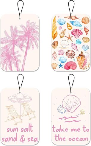 Christian Car Air Freshener, Jesus Bible Verse Car Accessories For Women Man, 4Pcs Hanging Air Freshener For Vehicle Closet Bathroom Office Books, Gifts For Drivers Friend Colleague(A14) in Saudi Arabia