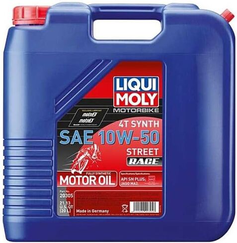 ليكوي مولي 4t سينث 10w-50 ستريت ريس 20 لتر in Kuwait
