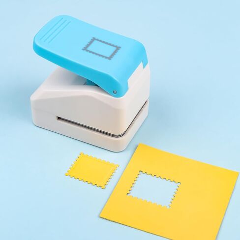Stamp 0.9x1.1inch Postage Stamp Embossing Punch; Punches Score Tools for Scrapbooking Journaling Paper Craft DIY Card Making Paper Crafting Scrapbooking DIY Card Making Arts Crafts Supplies in Kuwait
