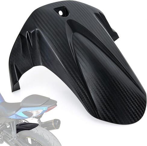 Motorcycle Rear Fender Mudguard Fits for 2011-2025 GSXR600 GSXR750 K11, Black Carbon Fiber Texture Fender Mudguard in Kuwait