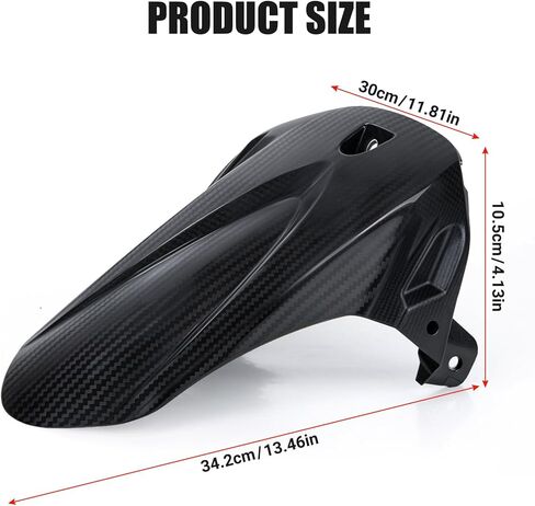 Motorcycle Rear Fender Mudguard Fits for 2011-2025 GSXR600 GSXR750 K11, Black Carbon Fiber Texture Fender Mudguard in Kuwait
