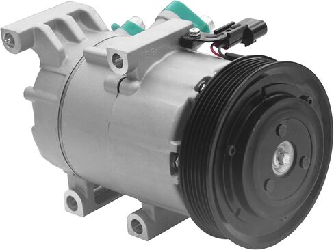 AC Compressor Compatible with Kia Soul Forte-Koup Forte5 2014-2019, Compatible with Hyundai Elantra 2017, ONLY FITS 1.6L engine,with A/C Clutch, CO29273C,168306 in Saudi Arabia