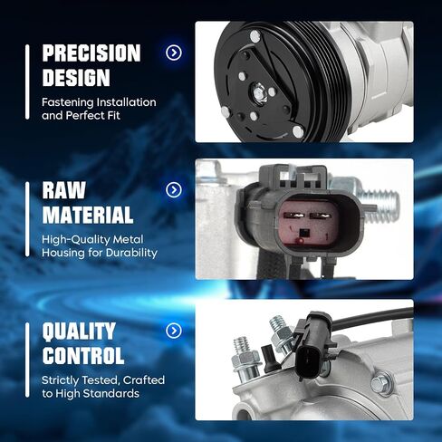 AEagle AC Compressor with Clutch Air Conditioning Fit for Chrysler 300 Dodge Challenger Charger Durango, for Jeep Grand Cherokee, for Grand Cherokee in Kuwait