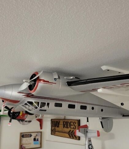 RC Airplane Hanger Ceiling Mount Wall Bracket for Hanging Medium Planes, Space Saving Display Storage Solution in Kuwait