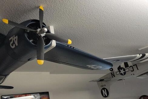 RC Airplane Hanger Ceiling Mount Wall Bracket for Hanging Medium Planes, Space Saving Display Storage Solution in Kuwait