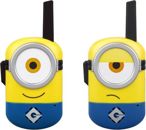 Minions Walkie Talkies for Kids, Static Free and Extended Range Indoor and Outdoor Toys in Kuwait