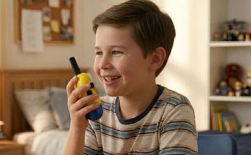 Minions Walkie Talkies for Kids, Static Free and Extended Range Indoor and Outdoor Toys in Kuwait