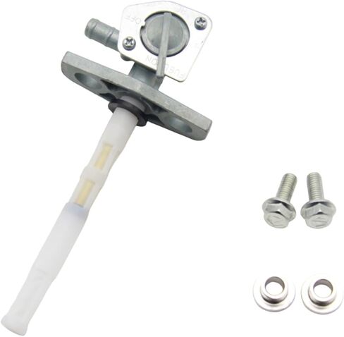 Gas Fuel Tank Switch Petcock Valve - Compatible with Honda CRF50F CRF70F CRF80F CRF100F XR50R XR70R XR80R XR100R - Replaces OEM Part 16960-GEL-701(M6 x 1.0) in Kuwait
