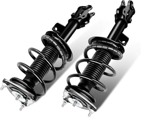 SCITOO - Front Complete Strut & Coil Spring Assembly Fits 2014-2018 for Kia Forte 2014-2016 for Kia Forte Koup 2014-2018 for Kia Forte5 with 11187 11188 - Set of 2 in Kuwait