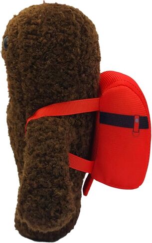 LICENSE 2 PLAY Domo Kun 6.5-Inch Classic Plush – Iconic Brown Monster with Mini Red Backpack - Super-Soft Collectible Toy for Kids, Kidults & Nostalgic Fans in Saudi Arabia