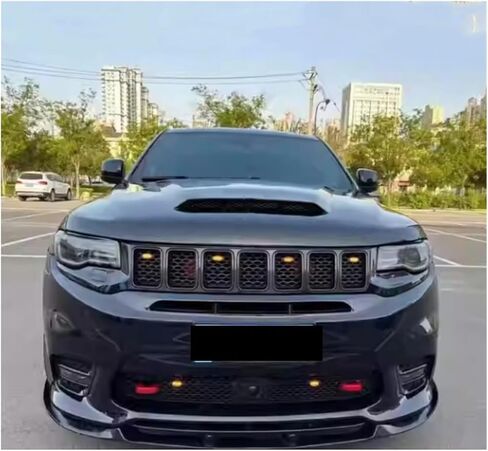 Carbon Fiber Engine Cover Hood Compatible For Jeep Grand Cherokee SRT8 2011-2019 Modified Light Weight Bonnet Car Body Kit in Saudi Arabia