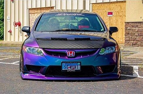 Car Bonnet Mask Hood Bra in Diamond Fits Honda Civic Sedan 2006 2007 2008 2009 2010 2011 06 07 08 09 10 11 in Kuwait