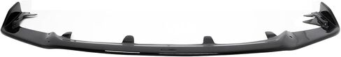 IKON MOTORSPORTS Front Bumper Lip, Compatible with 2017-2020 Lexus IS200t IS300 IS350, Artisan Style Gloss Black PP Air Dam Chin Spoiler Protector Splitter 1PCS in Kuwait