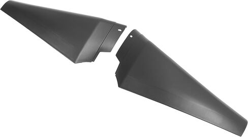 KUAFU Front Lower Bumper Valance Compatible with 2018-2023 Freightliner Cascadia Bumper Air Flow Deflector Dam Black 3Pcs in Kuwait