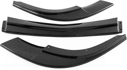 3PCS Front Splitter Bumper Spoiler Lip Fit for Corvette C5 1997-2004 ZR1 Style Carbon Fiber Style in Saudi Arabia