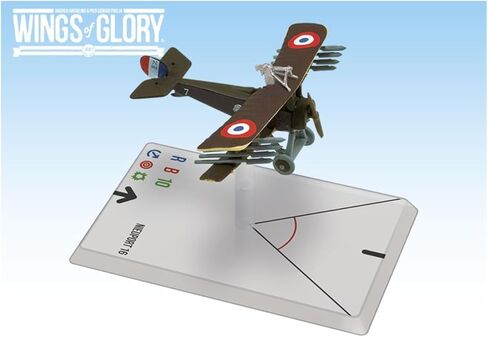 Ares Games Nieuport 16 (DE GUIBERT) - WGF125D Wings of Glory WW1 Airplane Pack in Kuwait
