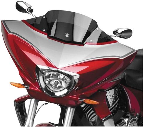 National Cycle 2010 Victory Cross Country V Stream Windshield - 08.25in./Dark Tint - FMR Coated, , VSTRM FMR DK.TINT SPT XCTRY in Saudi Arabia