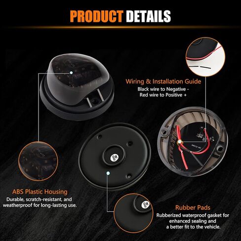 مصابيح LED للكابينة لسقف الكابينة للجري العلوي لسيارة شيفروليه C30 C20 K30 K20 1977-1986 لسيارة GMC C1500 1979-1984 1986، عدسات مدخنة كهرمانية كاملة LED للتخليص العلوي مصابيح علامة الكابينة، 5 قطع in Kuwait