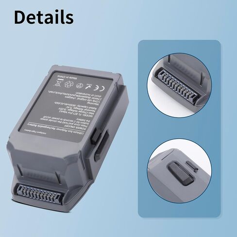 2-Pack for Mavic Pro Intelligent Flight Replacement Battery Compatible with DJI Mavic Pro, for Mavic Pro Platinum/Mavic Pro White, Upgraded Rechargeable Battery 3830mAh 11.4V in Kuwait