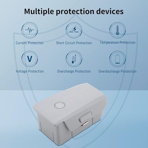 عبوتان لبطارية الطيران الذكية Mavic Air 2/2S المتوافقة مع DJI Mavic Air 2، لـ Mavic Air 2s، بطارية مطورة قابلة لإعادة الشحن بسعة 3500 مللي أمبير في الساعة، توفر ما يصل إلى 34 دقيقة من الحد الأقصى لوقت الطيران in Kuwait