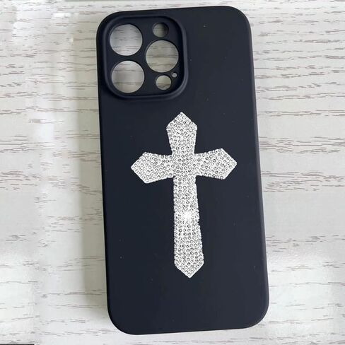 8 PCS Christian Cross Car Decals,Waterproof Silver Bling Crystal Rhinestone Car Stickers,Self-Adhesive Glitter Auto Emblem Decals Decoration for Bumper Window Laptops Luggage Helmet,2 Size in Saudi Arabia