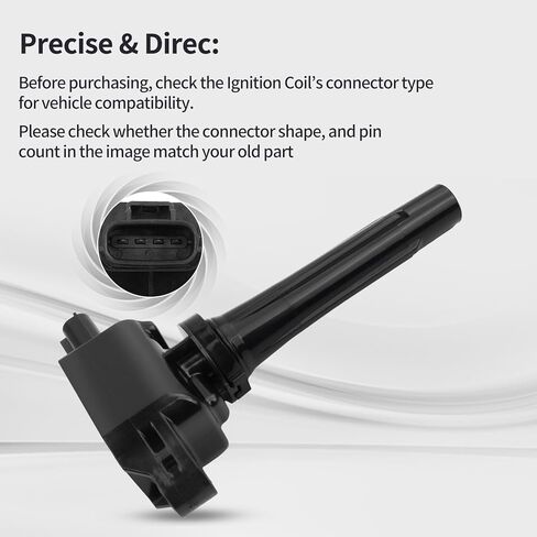 الإشعال لفائف حزمة يناسب لمازدا 3 CX-3 CX-5 MX-5 مياتا لمازدا 6 CX-5 2.0L 2.5L L4 2012-2020 استبدال UF805 UF656 PE0118100 4 قطعة in Kuwait