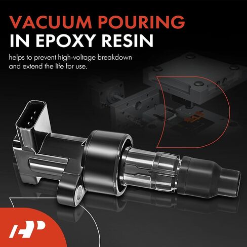 A-Premium Ignition Coil Pack Set of 6 Compatible with Jaguar S-Type 2003-2008 X-Type 2001-2008 V6 2.5L 3.0L in Kuwait