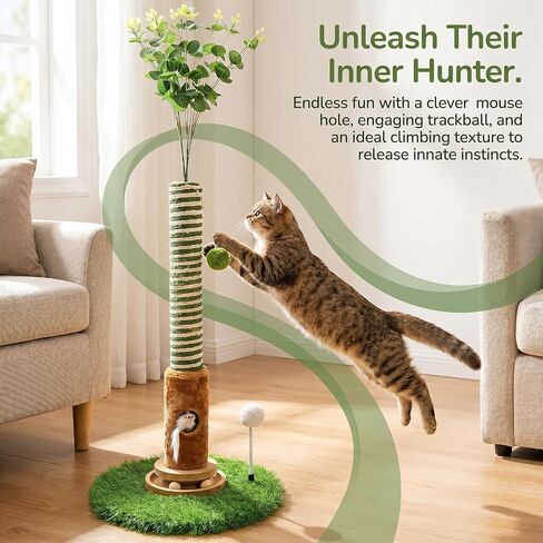Cat Beds for Indoor Cats, Expandable Indoor Cat House and Cat Hideaway, Muti-Functional Cat Condo with Breathable and Wearing Resistant Cloth Cover, 15.75×15.75×15.75 inches, Grey in Saudi Arabia