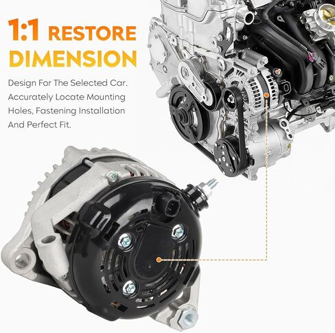 11240 New Alternator for Dodge Nitro 07-10 3.7L, for Jeep liberty 07-10 3.7L, for Ram 1500 09-12 3.7L, for Ram 1500 09-13 4.7L, for Aspen/Durango 07 4.7L, for Commander/Grand Cherokee 07 3.7L 4.7L in Kuwait