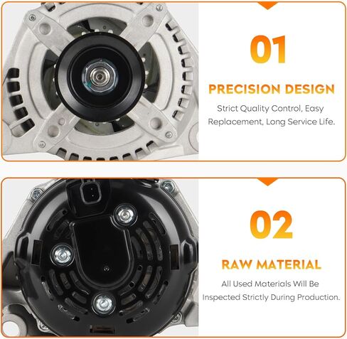 11240 New Alternator for Dodge Nitro 07-10 3.7L, for Jeep liberty 07-10 3.7L, for Ram 1500 09-12 3.7L, for Ram 1500 09-13 4.7L, for Aspen/Durango 07 4.7L, for Commander/Grand Cherokee 07 3.7L 4.7L in Kuwait